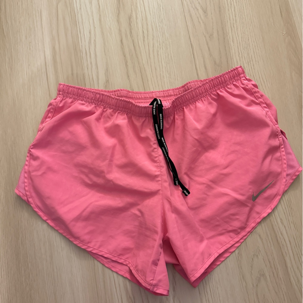 LIKE NEW Nike Dri-Fit modern Pink Running Shorts Drawstring Medium